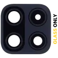 Back Camera Lens (Glass Only) With Adhesive Compatible For Samsung Galaxy F42 5G (E426 / 2021) (Matte Black)