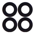 Back Camera Lens (Glass Only) With Adhesive Compatible For Motorola One 5G (XT2075-1 / 2020) (4 Piece Set) (10 Pack)