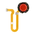Fingerprint Reader With Flex Cable Compatible For Motorola One Hyper (XT2027 / 2020) (Dark Amber)