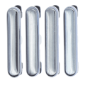Hard Buttons (Power / Volume) Compatible For LG Stylo 6 (Black) (4 Piece Set)