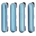 Hard Buttons (Power / Volume) Compatible For LG Stylo 6 / K71 (Silver) (4 Piece Set)
