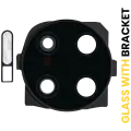 Back Camera Lens With Bracket Compatible For Huawei Mate 30 Pro (Black)