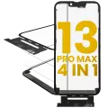 4 in 1 Short  Flex (Digitizer Touch With Glass + OCA + Frame Pre-installed) Compatible For iPhone 13 Pro Max (OCA Master)