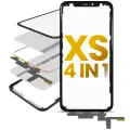 4 in 1 Short  Flex (Digitizer Touch With Glass + OCA + Frame Pre-installed) Compatible For iPhone XS (OCA Master)