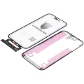 4 in 1 Short Flex (Digitizer Touch With Glass + OCA + Frame Pre-installed) Compatible For iPhone 14 Pro (OCA Master)