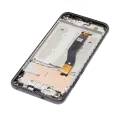 LCD Assembly With Frame Compatible For Motorola Moto G Play (XT2093-7 / 2021) (Genuine OEM) (Flash Gray)