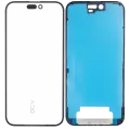 3 in 1  (Glass With OCA Pre-Installed + Frame) Compatible For iPhone 16 Plus (OCA Master)