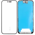 3 in 1  (Glass With OCA Pre-Installed + Frame) Compatible For iPhone 16 Plus (OCA Master)