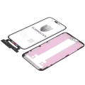 4 in 1 Short Flex (Digitizer Touch With Glass + OCA + Frame Pre-installed) Compatible For iPhone 15 Plus (OCA Master)