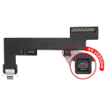 Charging Port Flex Cable Compatible For iPad Air 5 (Cellular) (Aftermarket Plus) (Blue)