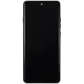 OLED Assembly With Frame Compatible For Motorola Edge 60 Pro (XT2507 / 2025) (Refurbished) (Shadow)