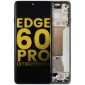 OLED Assembly With Frame Compatible For Motorola Edge 60 Pro (XT2507 / 2025) (Refurbished) (Shadow)
