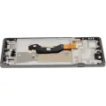 OLED Assembly With Frame Compatible For Motorola Edge 60 Pro (XT2507 / 2025) (Refurbished) (Shadow)