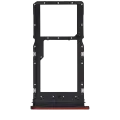 Single Sim Card Tray Compatible For Motorola Moto G Stylus 5G (XT2419 / 2024) (Premium) (Scarlet Wave)