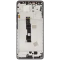 OLED Assembly With Frame Compatible For Xiaomi Redmi Note 14 Pro 4G (Refurbished) (Midnight Black)