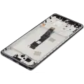 OLED Assembly With Frame Compatible For Xiaomi Redmi Note 14 Pro 4G (Refurbished) (Midnight Black)