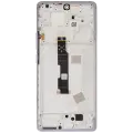 OLED Assembly With Frame Compatible For Xiaomi Redmi Note 14 Pro 4G (Refurbished) (Aurora Purple)