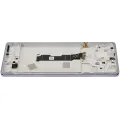 OLED Assembly With Frame Compatible For Xiaomi Redmi Note 14 Pro 4G (Refurbished) (Aurora Purple)
