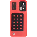 Back Cover Glass Compatible For Motorola Moto G Stylus 5G (XT2419/ 2024)(Premium) (Scarlet Wave)