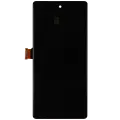 OLED Assembly With Frame (With Fingerprint Sensor) Compatible For Google Pixel 6A (Genuine OEM) (All Colors)