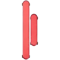 Hard Buttons (Power / Volume) Compatible For Samsung Galaxy S25 / S25 Plus (Premium) (Coral Red)