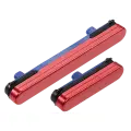 Hard Buttons (Power / Volume) Compatible For Samsung Galaxy S25 / S25 Plus (Premium) (Coral Red)