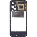 Mid-Frame Housing Compatible For Samsung Galaxy A16 5G (A166U / 2024) (US Version) (Blue Black)