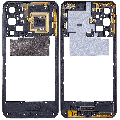 Mid-Frame Housing Compatible For Samsung Galaxy A16 5G (A166U / 2024) (US Version) (Blue Black)