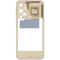 Mid-Frame Housing Compatible For Samsung Galaxy A16 5G (A166U / 2024) (US Version) (Gold)