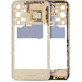 Mid-Frame Housing Compatible For Samsung Galaxy A16 5G (A166U / 2024) (US Version) (Gold)