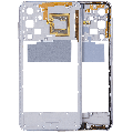Mid-Frame Housing Compatible For Samsung Galaxy A16 5G (A166U / 2024) (US Version) (Light Gray)