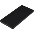LCD Assembly With Frame Compatible For Motorola Moto G75 5G (XT2437 / 2024) (Refurbished) (Charcoal Gray)
