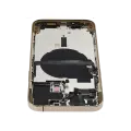 Back Housing W/ Small Components Pre-Installed Compatible For iPhone 13 Pro Max (International Version) (Used OEM Pull: Grade C) (Gold)