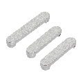 Hard Buttons (Power / Volume) Compatible For iPad Pro 11" (5th Gen, 2024) / iPad Pro 13" 7th Gen (2024) (Silver)