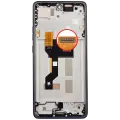 OLED Assembly With Frame Compatible For Motorola Moto G86 / G86 Power 5G (XT2527 / 2025) (Refurbished) (Spellbound)