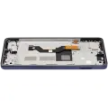 OLED Assembly With Frame Compatible For Motorola Moto G86 / G86 Power 5G (XT2527 / 2025) (Refurbished) (Spellbound)
