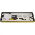 OLED Assembly With Frame Compatible For Motorola Moto G86 / G86 Power 5G (XT2527 / 2025) (Refurbished) (Golden Cypress)