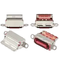Charging Port Only Compatible For iPad 11 (2025) (Soldering Required) (Premium) (10 Pack) (Pink)