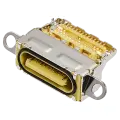 Charging Port Only Compatible For iPad 11 (2025) (Soldering Required) (Premium) (10 Pack) (Yellow)