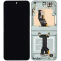 Inner OLED Assembly With Frame Compatible For Samsung Galaxy Z Flip 6 (F741) (US & International) (Refurbished) (Mint)
