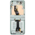 Inner OLED Assembly With Frame Compatible For Samsung Galaxy Z Flip 6 (F741) (US & International) (Refurbished) (Mint)