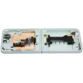Inner OLED Assembly With Frame Compatible For Samsung Galaxy Z Flip 6 (F741) (US & International) (Refurbished) (Mint)