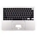 Top Case with Battery and Keyboard (ANSI US) For MacBook Air 13" A2681 (2022) (Genuine OEM) (Silver)