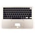 Top Case with Battery and Keyboard (ANSI US) For MacBook Air 13" A2681 (2022) (Genuine OEM) (Starlight)
