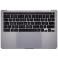 Top Case Assembly With Battery And Keyboard Compatible For MacBook Pro 13" M1 (A2338 / Late 2020) (Space Gray) (US Keyboard)