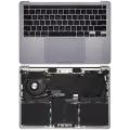 Top Case Assembly With Battery And Keyboard Compatible For MacBook Pro 13" M1 (A2338 / Late 2020) (Space Gray) (US Keyboard)