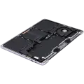 Top Case Assembly With Battery And Keyboard Compatible For MacBook Pro 13" M1 (A2338 / Late 2020) (Space Gray) (US Keyboard)