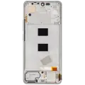 OLED Assembly With Frame Compatible For Xiaomi Redmi Note 13 4G (Aftermarket Plus) (Mint Green)