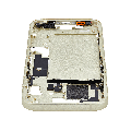 Mid-Frame Housing  W/ Small Parts For iPhone 15 (US Version) (Used OEM Pull: Grade A) (Yellow)