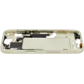 Mid-Frame Housing  W/ Small Parts For iPhone 15 (US Version) (Used OEM Pull: Grade A) (Yellow)